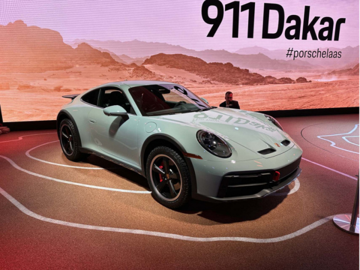 2023 porsche 911 dakar makes the off-road sports car mashup a reality