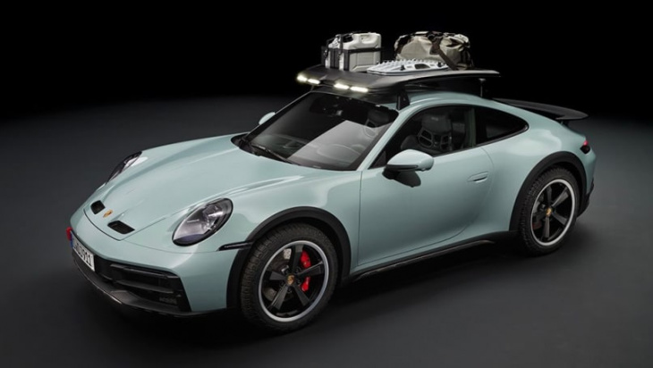 forget the toyota lc300 and ford ranger raptor, the 2023 porsche 911 dakar could be the ultimate off-road beast