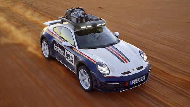 2023 porsche 911 dakar is off-road-ready with 473 hp and three-inch lift, costs $220,000