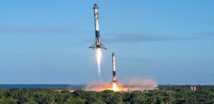 spacex’s next falcon heavy rocket on track for early 2023 launch