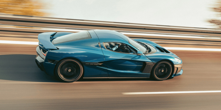rimac’s nevera breaks speed records for fastest serial-production bev