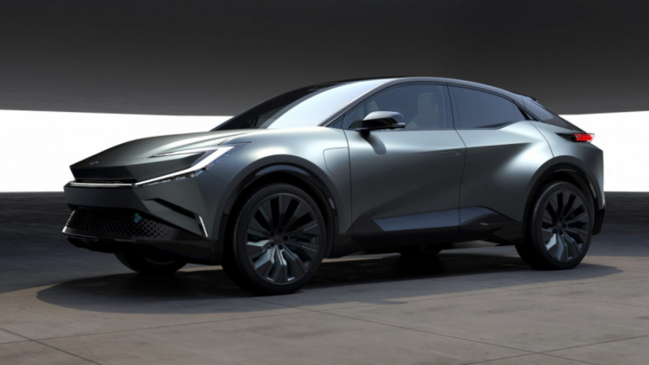 new 2023 toyota c-hr previewed by pure-electric bz compact suv concept