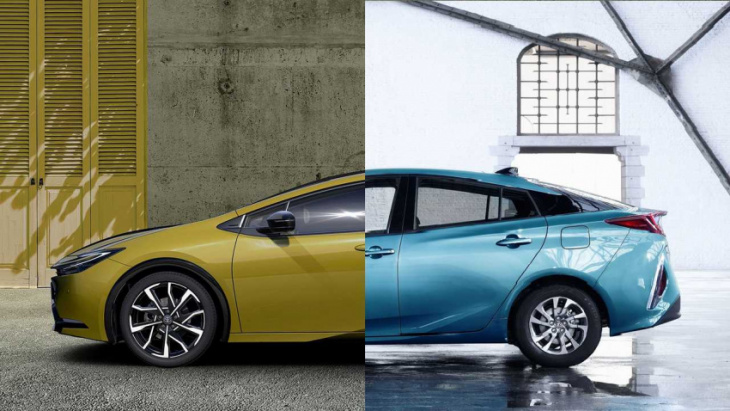 2023 toyota prius: see the changes side by side
