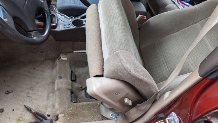 one weird trick fixes ugly car seats!