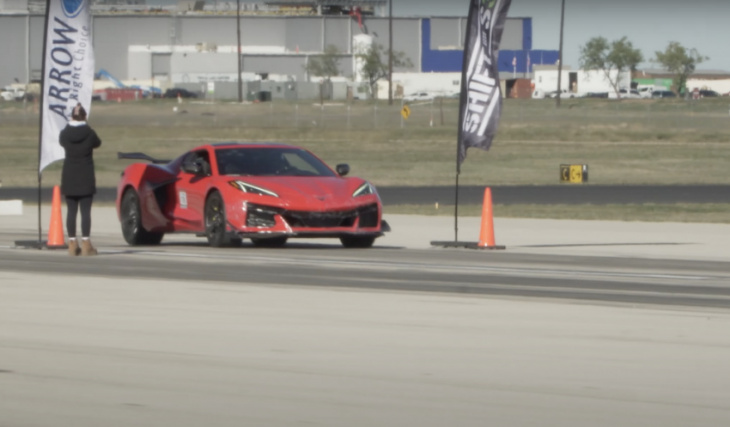 c8 z06 hits 154 mph in half-mile, but is that too slow?