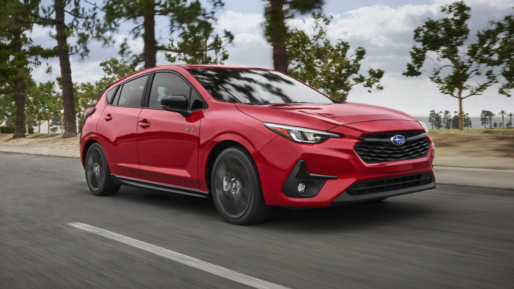 americans: the new subaru impreza is hatchback and auto-only