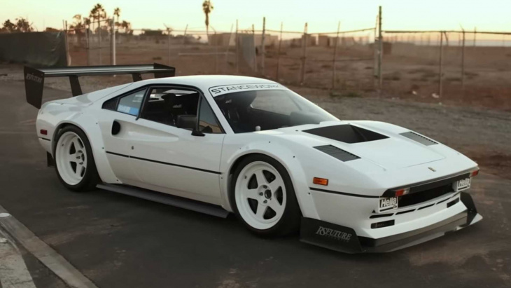 ferrari 308 with 1,000-hp honda engine swap is done and it looks amazing