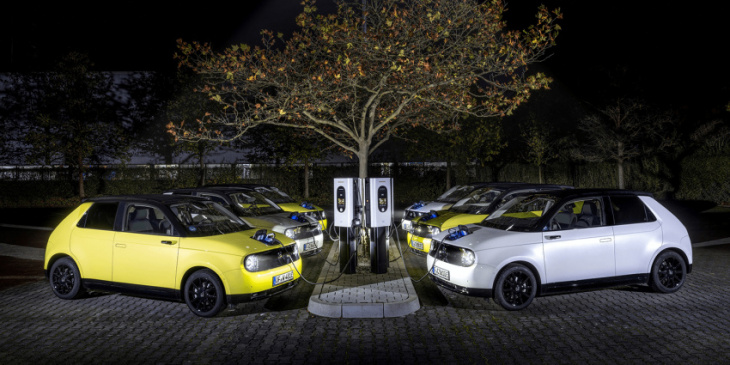honda e cars become a virtual power plant in germany