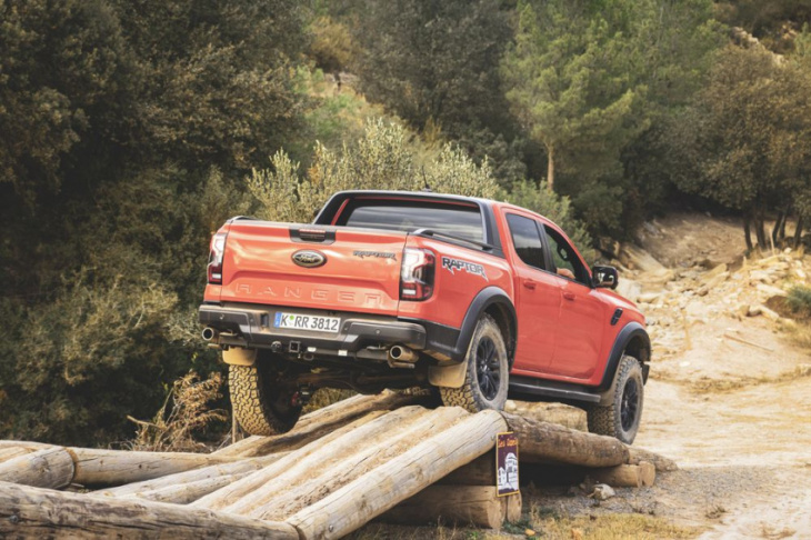 2023 ford ranger raptor: smaller than the f-150 but no less fun