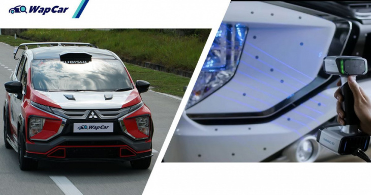family mpv with a dash of style, behind the scenes of making the mitsubishi xpander motorsport