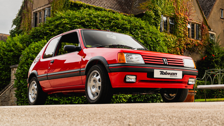this is the first customer tolman edition peugeot 205 gti