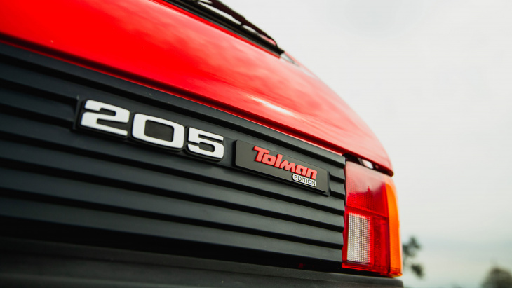 this is the first customer tolman edition peugeot 205 gti