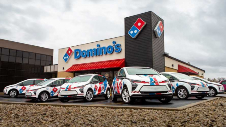 domino's pizza orders 800 chevrolet bolt evs for its us stores