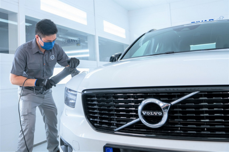 federal auto cars first to be approved as volvo certified damage repair centre