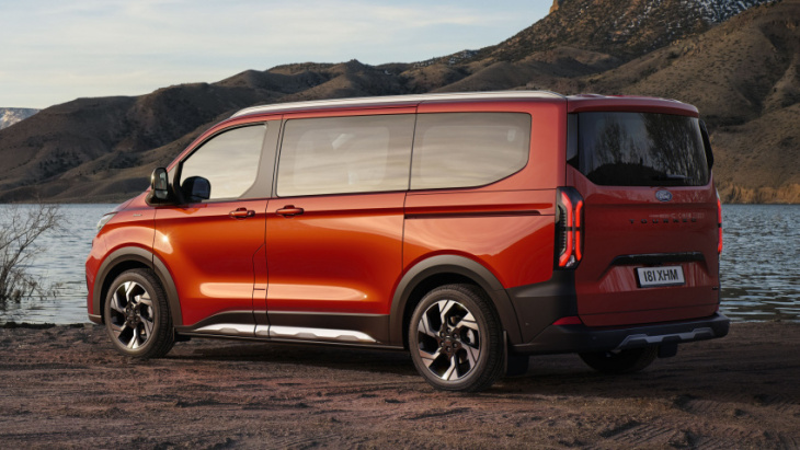 the new ford e-tourneo custom is an eight-seat ev with 230 miles of range