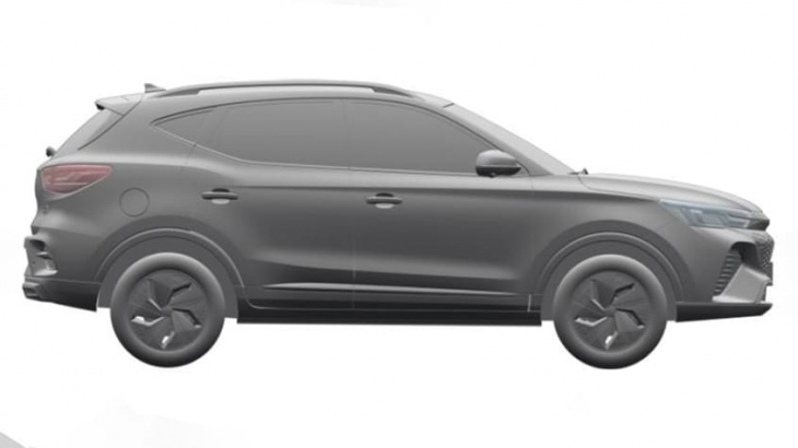 new mg zs suv design leaked