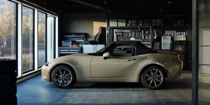 is this beautiful concept with butterfly doors the mazda miata ev?
