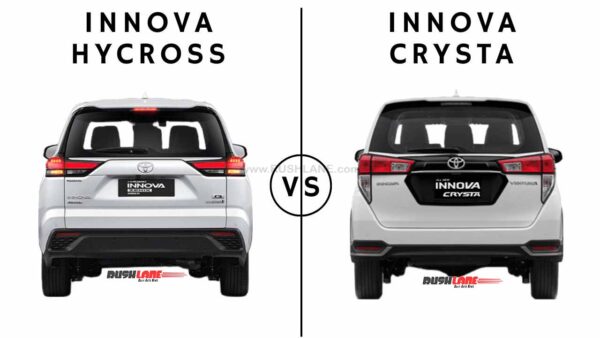 new toyota innova hycross vs old innova crysta – specs, photos