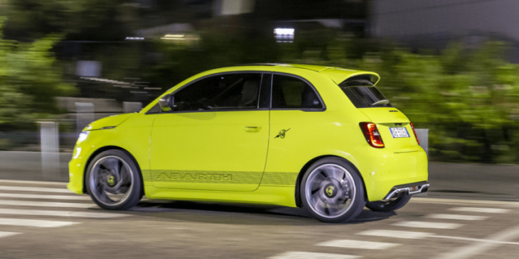 abarth presents first electric vehicle model