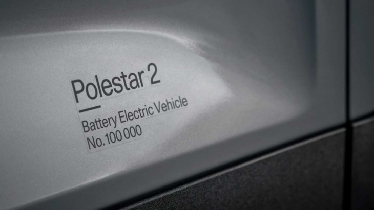 polestar manufactures 100,000th polestar 2 electric sedan