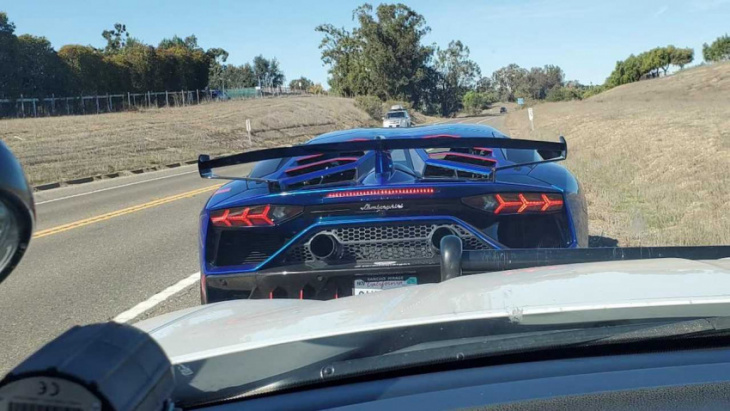 police bust lamborghini driver doing almost 100 mph over the limit