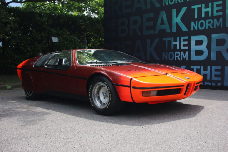 clocking the 18th mile into bmw's gullwinged 1972 turbo concept