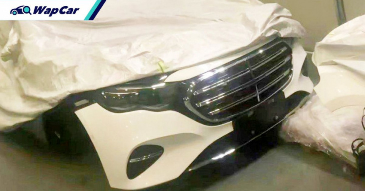 leaked: this is the w214 2023 mercedes-benz e-class' new face