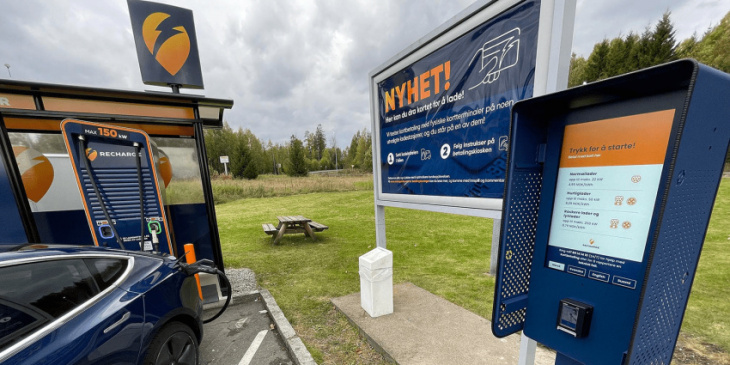 recharge to enable card payments for nordic charging stations