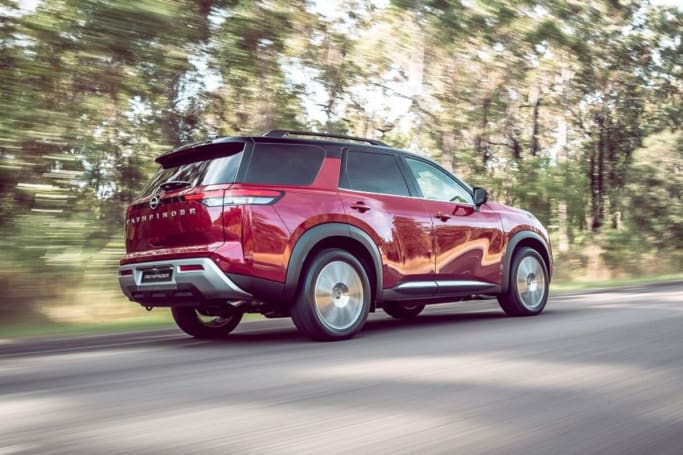look out toyota prado! nissan says its toughened-up pathfinder will lure customers from the top-selling large suv, as well as ford everest and isuzu mu-x