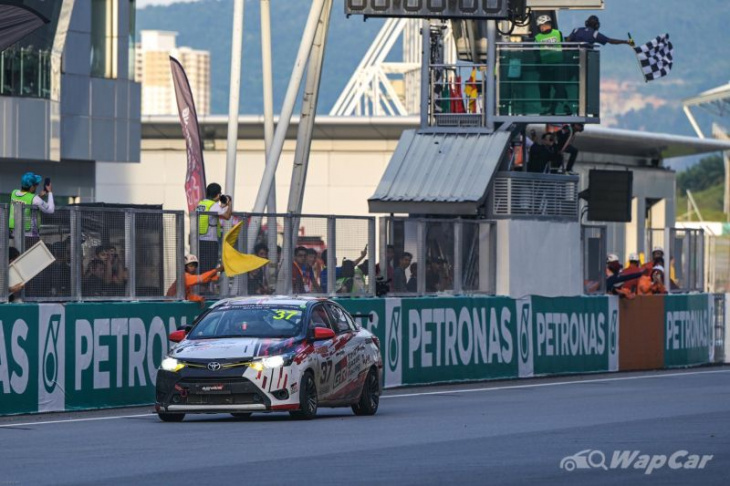 toyota vios dominates the sepang 1,000km race with a historic 1-2 finish