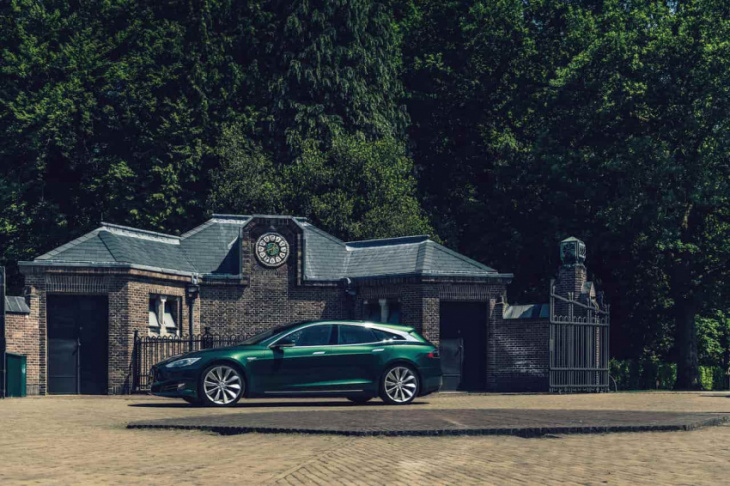this is the tesla model s shooting brake, except it’s not made by tesla!