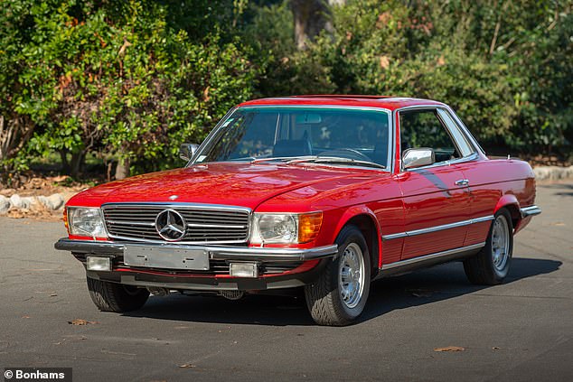 steered by the hand of god! eighties mercedes sports car first owned by the late diego maradona is expected to sell at auction for up to £170,000