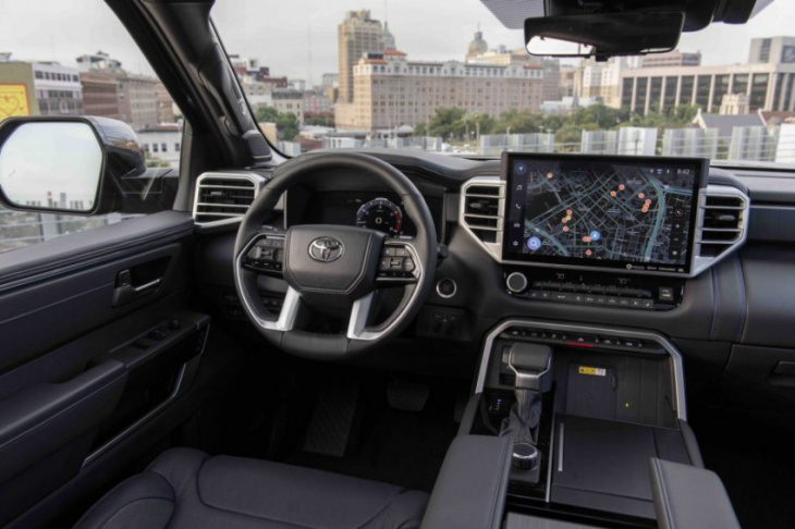 android, here’s the truth about the 2022-2023 toyota tundra interior