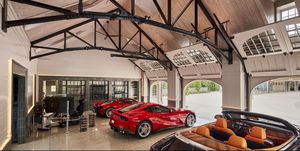 $33.8 million greenwich mansion has parking for 36 cars