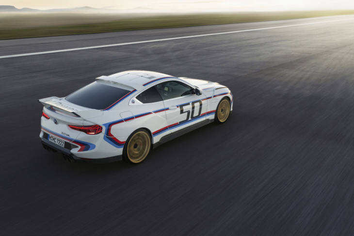 bmw revived the 3.0 csl with a stick shift and crazy power