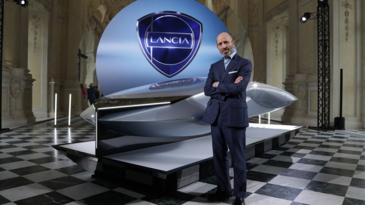 lancia pu+ra concept sculpture previews italian brand’s electrified future