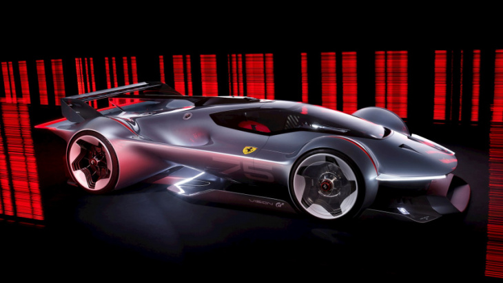 ferrari's first virtual car is all kinds of awesome