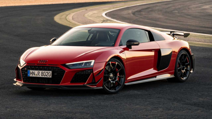 2023 audi r8 gt rwd price starts at $251,395, only 150 coming to us