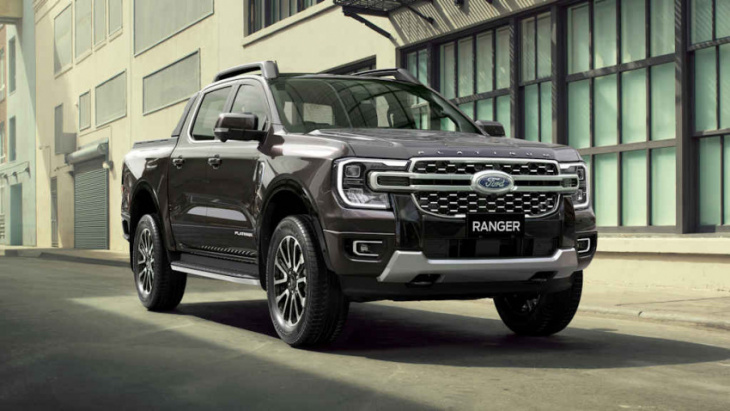 if you think the ford ranger couldn't get even more premium, they come up with the 2023 ranger platinum
