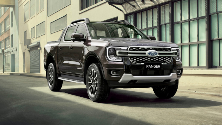 2023 ford ranger platinum is a new luxury ute