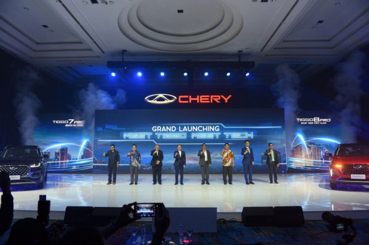 chery launches tiggo 8 pro and tiggo 7 pro in indonesia