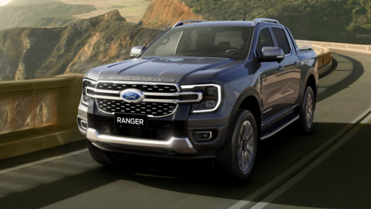 new 2023 ford ranger platinum revealed