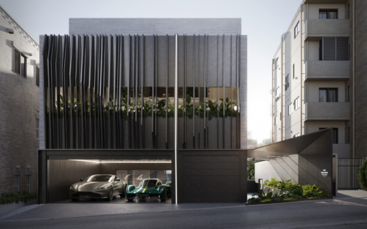 aston martin applies design chops on its first asian luxury home project in japan