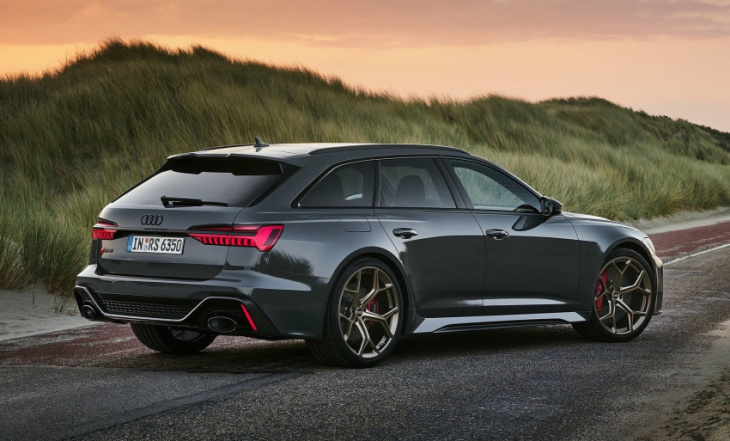 audi adds ‘performance’ upgrade to 2023 rs 6 avant & rs 7