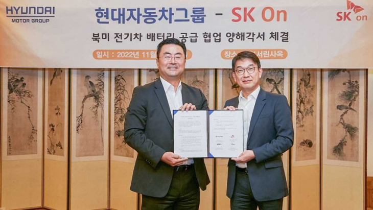 hyundai motor group and sk on announce ev battery mou