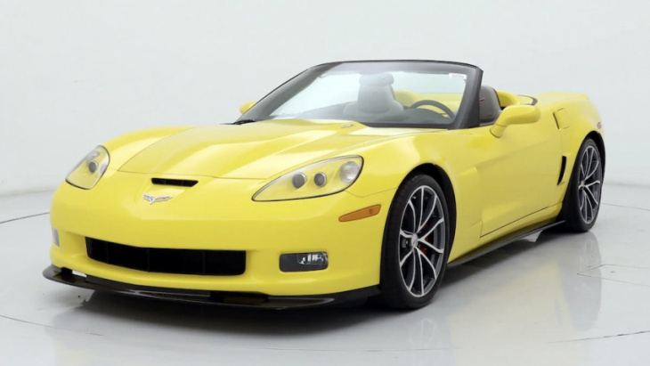 2013 corvette 427 is one of 97 built and has just 781 original miles