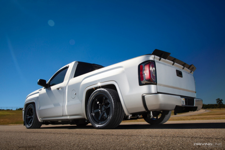 floored by four: this turbocharged gmc z71 is not your typical 4x4 pickup
