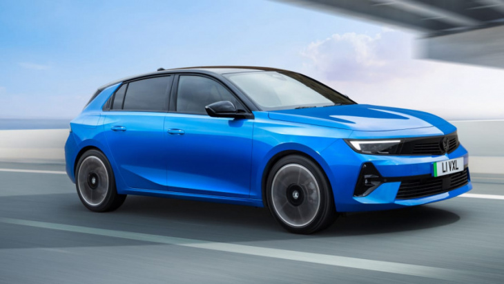 new vauxhall astra electric to rival the mg4 hatchback