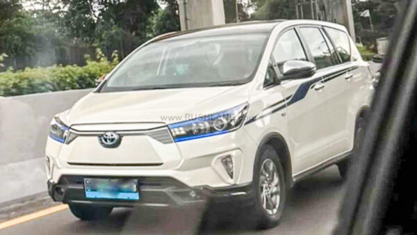toyota innova electric spied on public road for first time