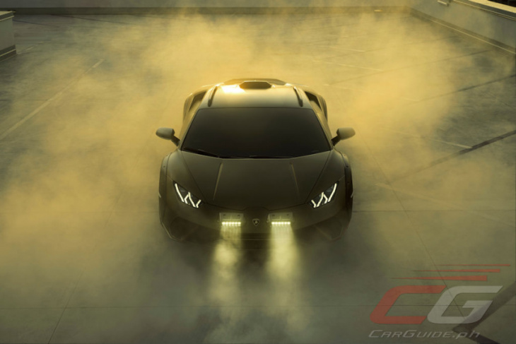 limited-edition 610-horsepower lamborghini huracán sterrato is made for playing in the dirt